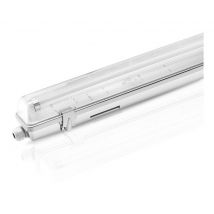 Vision-el - Réglette étanche nil pour Tube(s) led T8 600mm (Phase d'un coté/Neutre de l'autre) Miidex Lighting simple (1 tube)