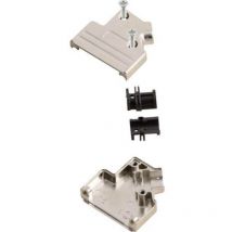 Mh Connectors - Capot sub-d 9 pôles 6560-0206-31 métal 45 ° argent 1 pc(s) A971901