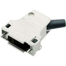 D45ZF25-RGL+M2.5-K 7960-2208-13 Capot sub-d Nombre de pôles: 25 zinc moulé sous pression 45 ° métal 1 pc(s) - Encitech
