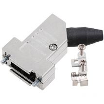 DTSL25-RG-SJS-M2.5-S-K 6560-2218-33 Capot sub-d Nombre de pôles: 25 zinc moulé sous pression 45 ° métal 1 pc(s - Encitech
