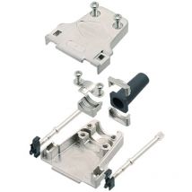 Encitech - DTZF25-RG-LJS-K 7960-0209-03 Capot sub-d Nombre de pôles: 25 zinc moulé sous pression 180 ° métal 1 pc(s)