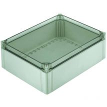 Weidmuller - Boîtier universel Weidmüller 9535760000 Polycarbonate gris clair, transparent 400 x 300 x 132 1 pc(s) A43426