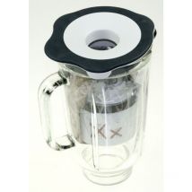 Bol Blender En Verre Blanc 1,7l Pour Robot Chef Et Major Kenwood