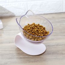 Gamelle pour Chat Nourriture Chat avec Support surélevé pour Animal Domestique Bols Idéal pour Chats et Chiens de Petite Taille