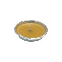 Bol en feuille de citronnelle me'che coupe-vent 18 cm bougies anti-moustiques a' la citronnelle