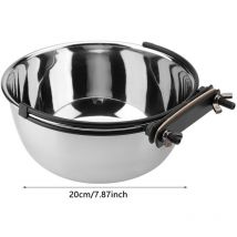 Bol fixe spécial cage verrouillée pour animal de compagnie, pour cage à chien (grande taille)