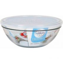 Bigbuy - Home Bol Freshbox transparent avec couvercle (20,5 cm)