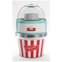 2957 Machine à popcorn xl Party Time, Appareil à popcorn, 1.100 w, cuisson à air chaud, bol amovible, bleu (2957/01) - Ariete