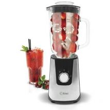 953KSB2219 Blender Blender, 400 w, 1 litre, plastique, 2 vitesses, acier mat - Kiwi