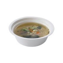 Bol rond en bagasse 350 ml – Écologique – 50 pièces – Mobilier d'intérieur
