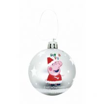 Arditex - PP14018 Pack de 6 Bolas árbol de Navidad diámetro 8cm. de EONE-Peppa Pig