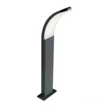 Led bolardo virgola 15w 4000k grafito - 99199/16 - Sovil