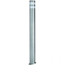 India led Outdoor Pollare Stolpeljus Satin Silver, Rostfritt stl IP44 - Searchlight