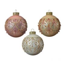 Bolas navideñas surtidas Ø8 cm