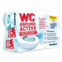 Bolaseca Trattamento Per Wc Schiuma Attiva 4 Bustine