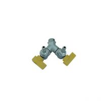 Bolla maschio 2 rubinetti a squadra 1/2 x 13 Metano enolg