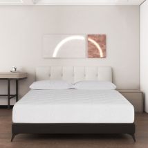 Bolli - Luxe Matelas 140x190 - Épaisseur 25cm - Matelas Mousse - Confort Mi-ferme - Blanc - Développé & Produit En Europe