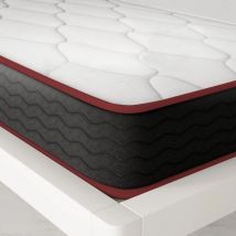 Matelas Lot 2 90x190 - Épaisseur 16cm - Luxe Matelas de Lit d'Adulte et d'enfant - Mousse à Mémoire - 7 Zones de Confort Mousse Mémoire Adaptative