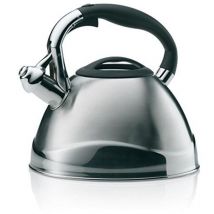 Bollitore con fischietto 3l grigio - 11655 Kela line