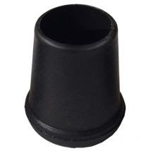 Bolsa de 25 topes de bastón-andador Ø25mm goma gris