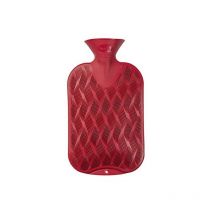 Bolsa agua caliente 2 lt goma inolora roja