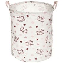 Homemaison - Atmosphera Bolsa de almacenamiento de lona Princesa