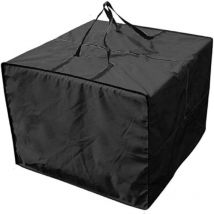 Bolsa de almacenamiento para cojines de exterior, impermeable, 81 x 81 x 61 cm, 210 d