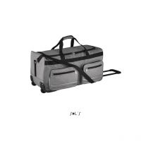 Bolsa De Viaje De "Lujo" De Poliéster 600D - Ruedas SOL'S VOYAGER Gris Mezcla
