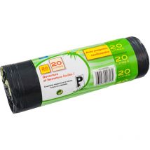 Bolsas de basura de 20l con asas deslizantes