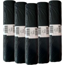 Sphere - Bolsas de basura de 50 unidades de 120L color negro
