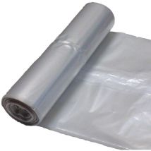 Meva - Bolsas de basura de 80 micras de espesor Rollo duradero 5 piezas - transparente 240L
