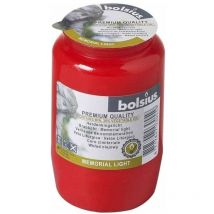 Cero Votivo Rosso N.3 Cm 5,7 h 9,5 Bolsius