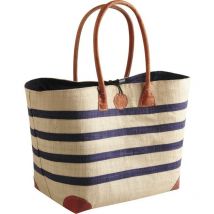 bolso shopper rabane a rayas - sma3420c - aubry gaspard -
