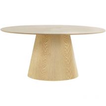 Bolton table de salle à manger Ø90x160cm naturel.