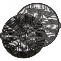 BOMANN Bomann KF 574 Lot de 2 filtres à charbon actif pour hottes aspirantes DU 7604 G, DU 7606 G, DU 7606.1 G (257400)