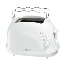 Grille-pain 2 fentes Bomann ta 246 cb Blanc