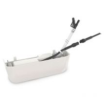 Sauermann - Bomba de condensados Omega Pack 20 l/h para instalación bajo acondicionadores de aire murales (color de la carcasa RAL9003 - blanco señal)