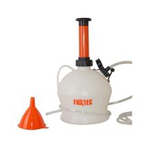 Bomba de extracción de aceite de motor Fuxtec FX-AP4L - 4 litros, manual, para desbrozadoras, cortacéspedes, cortasetos.
