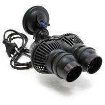JVP-201A Bomba circulación acuario doble 6000l/h 12W soporte de ventosa generador de olas bomba de flujo acuario - Sunsun