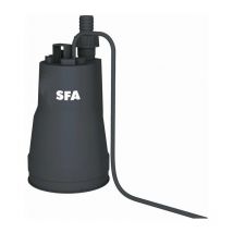 Bomba de succión plana sanipuddle para drenaje de sótano sfa