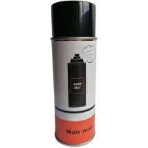 Bombe aerosol peinture noir mat
