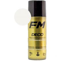 Bombe de peinture blanc 400ml Blanc mat - ral 9010