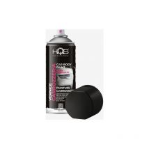 HQS - Bombe de peinture Noir effet mat pour Carrosserie