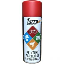 Ferry - Bombe de peinture Rouge feu Mat