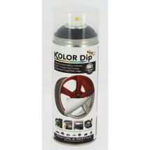 Bombe peinture finition noir metallique - Spray 400ml - KolorDip