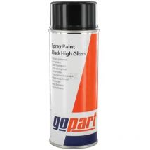 Bombe peinture noir Motip RAL9005