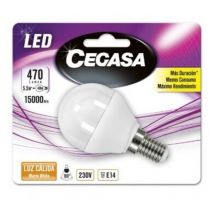 Lmp Cegasa led esferica 5.4W-40W Cegasa