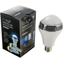 Ozalight - Bombilla E27 led color 3W más altavoz 2W