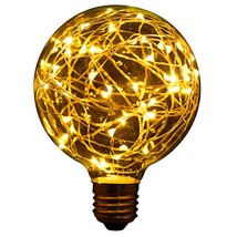 Electro Dh - G125 Ampoule décorative led 3d 4w 230vac E27 Gold 81.172/3d/g
