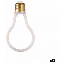Bombilla led blanco 4 w e27 9,5 x 13,5 x 3 cm (2700 k) (12 unidades)